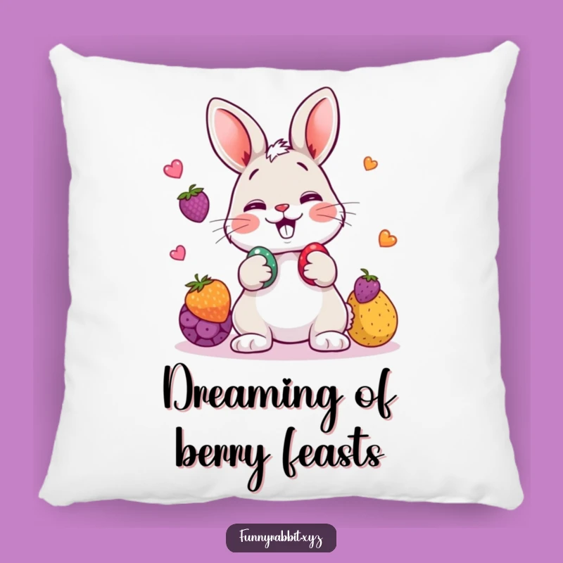 Funny Rabbit Juggling Pillow, Soft Cartoon Comfort for Cozy Laughs
