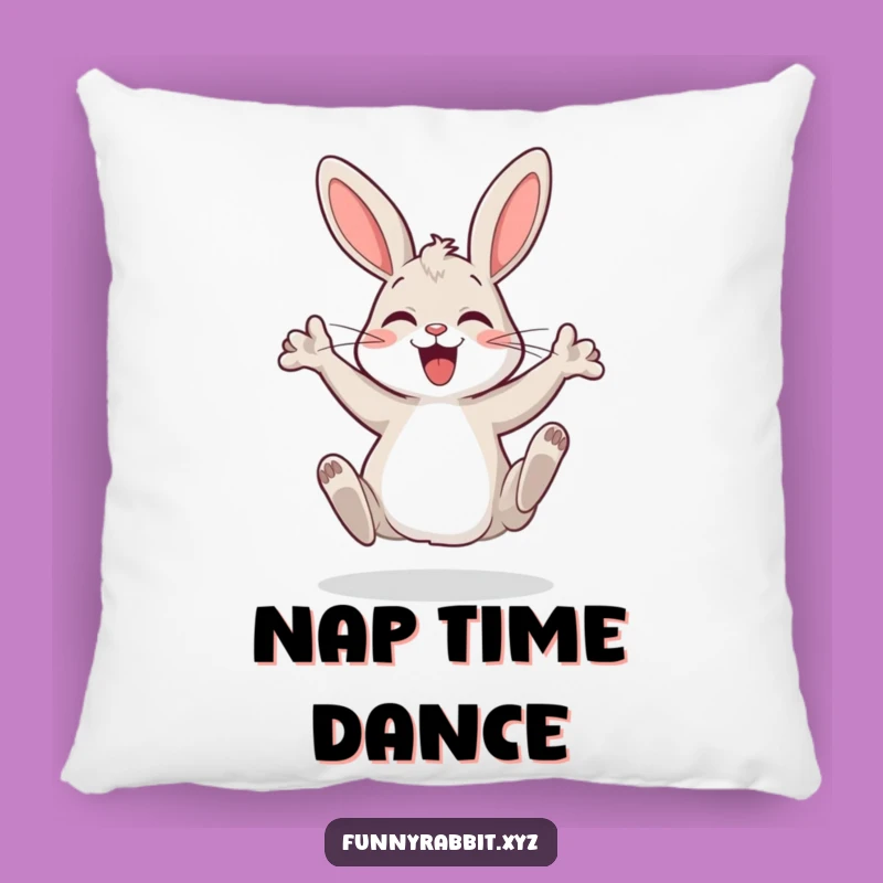 Comfy Funny Dancing Rabbit Pillow: Add Cheer to Your Cozy Space