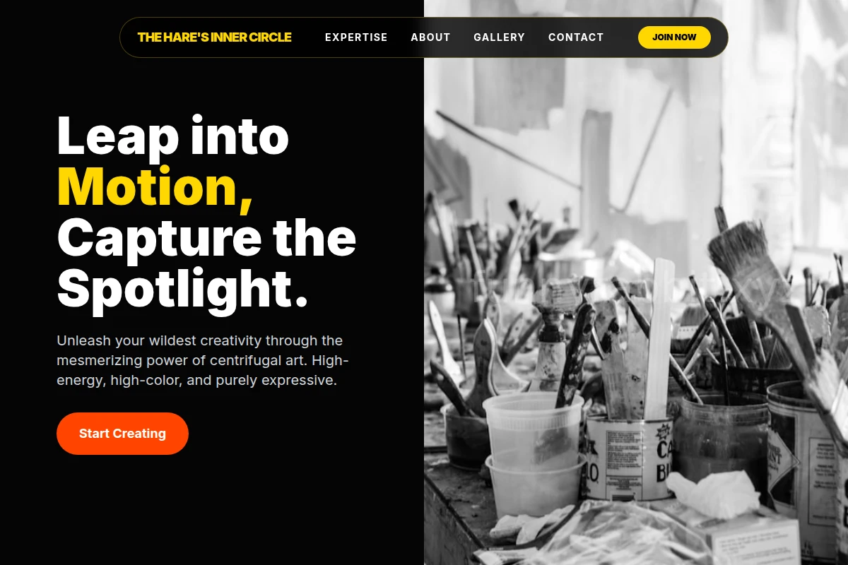 Spin Art Studio