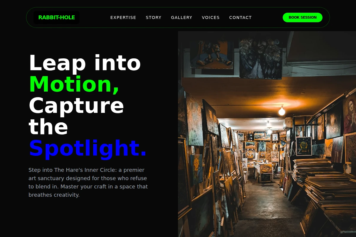 Rabbit-Hole Art Studio