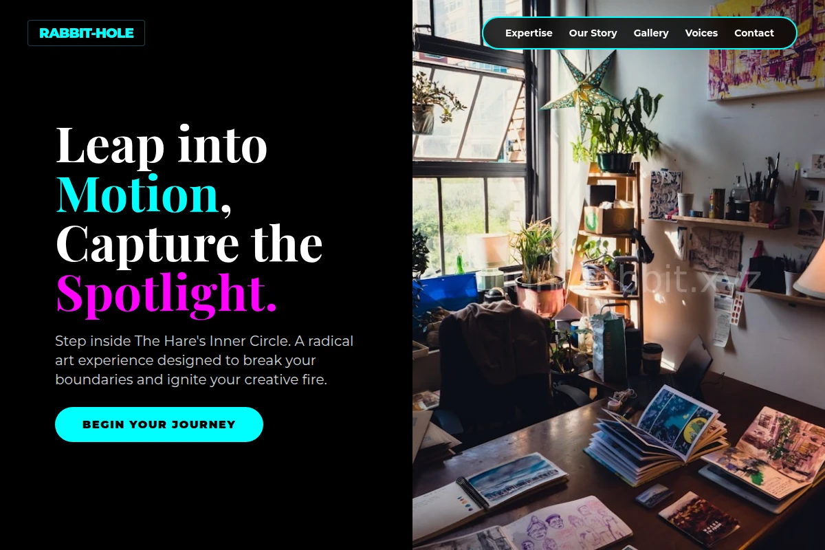 Rabbit-Hole Art Studio